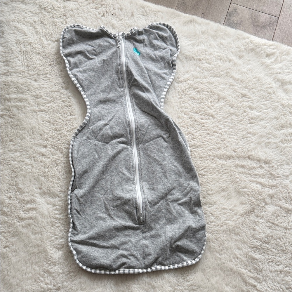 Love to dream Gray Swaddle Sleepsack with Front Zipper